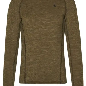 Seeland Langarmshirt Aia Peak, Military Olive Melange Top-Seller